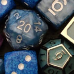 blue dice!