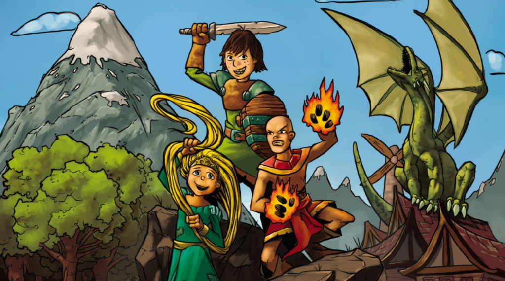 hero kids - tabletop RPG for kids - cover