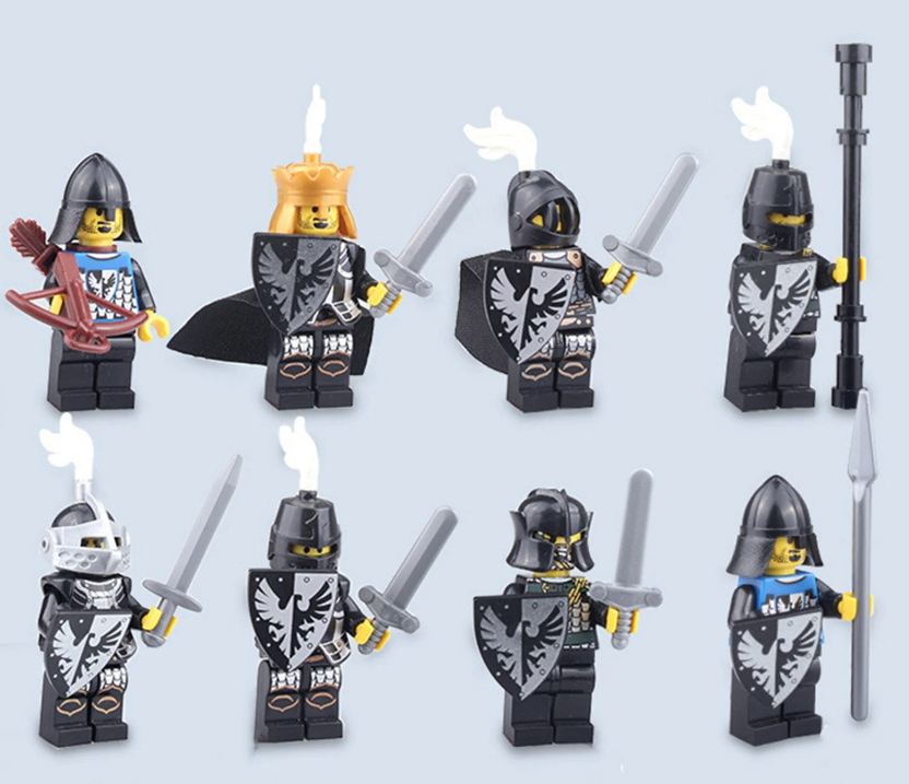 medieval lego minis from BEBlockCrafts