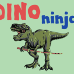 Dino Ninja tabletop roleplaying game cover