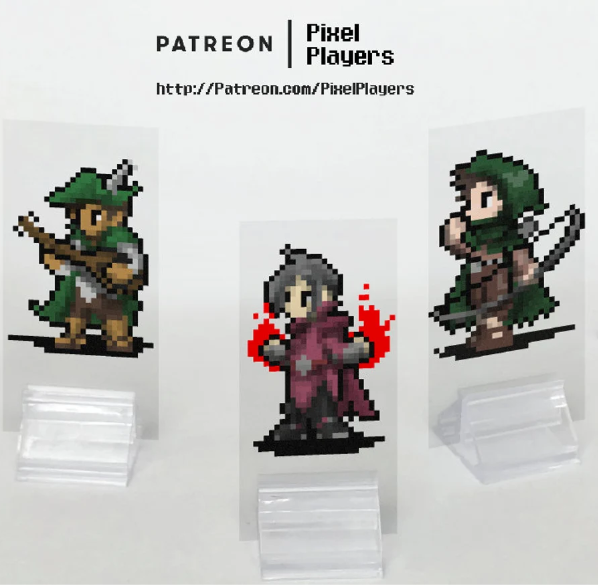 venture 4th art pixel art minis