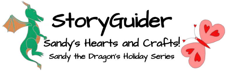 StoryGuider Hearts and Crafts title image - a Valentine's Day themed tabletop RPG adventure for kids!