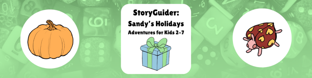 StoryGuider: Sandy’s Holidays Adventures for Kids 2-7