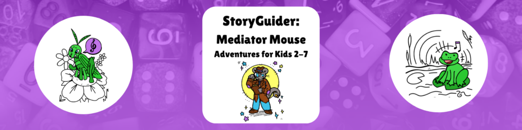 StoryGuider: Mediator Mouse Adventures for Kids 2-7