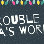 Trouble at Santa's workshop title image banner