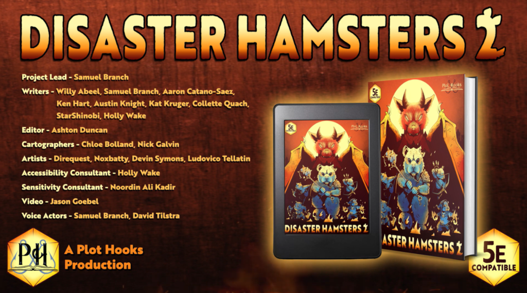 Disaster Hamsters credits