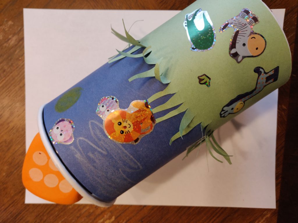 final dice roller with animal themed stickers