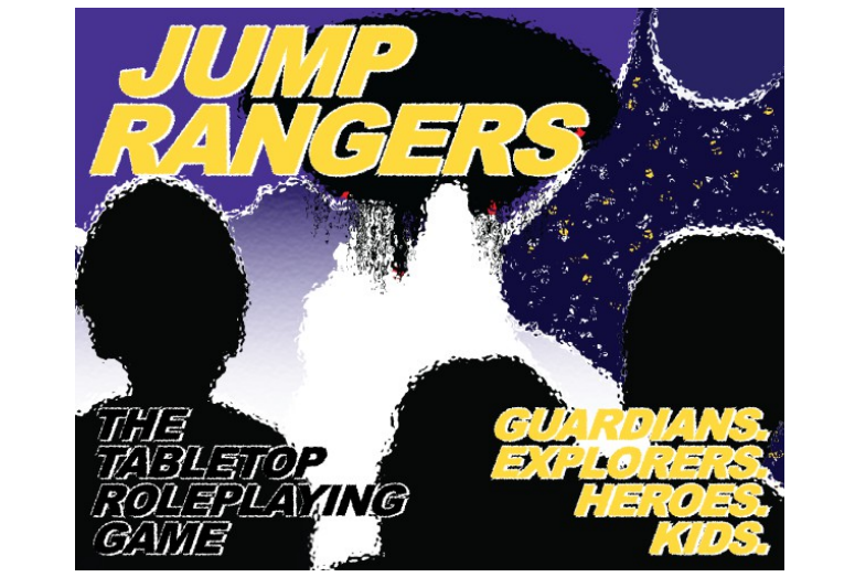 Jump Rangers tabletop RPG - title image