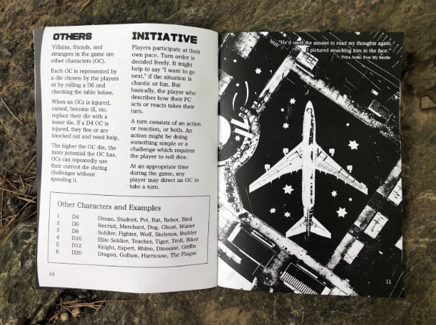 airplane art from ENI - a tabletop RPG for anyone!