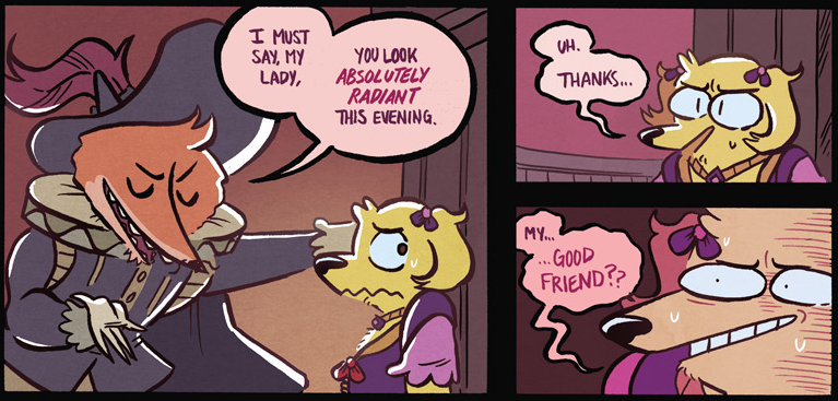 Dungeon Critters - juniper at the party