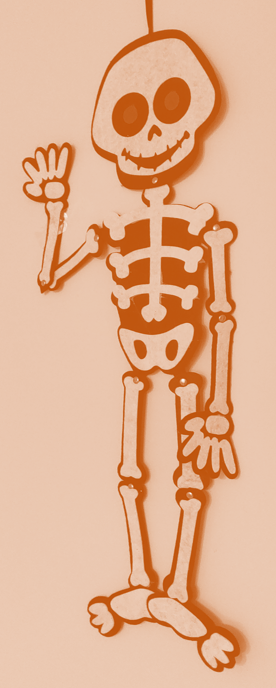 TTRPGkids spooky tabletop RPGs for kids halloween list - skeleton picture