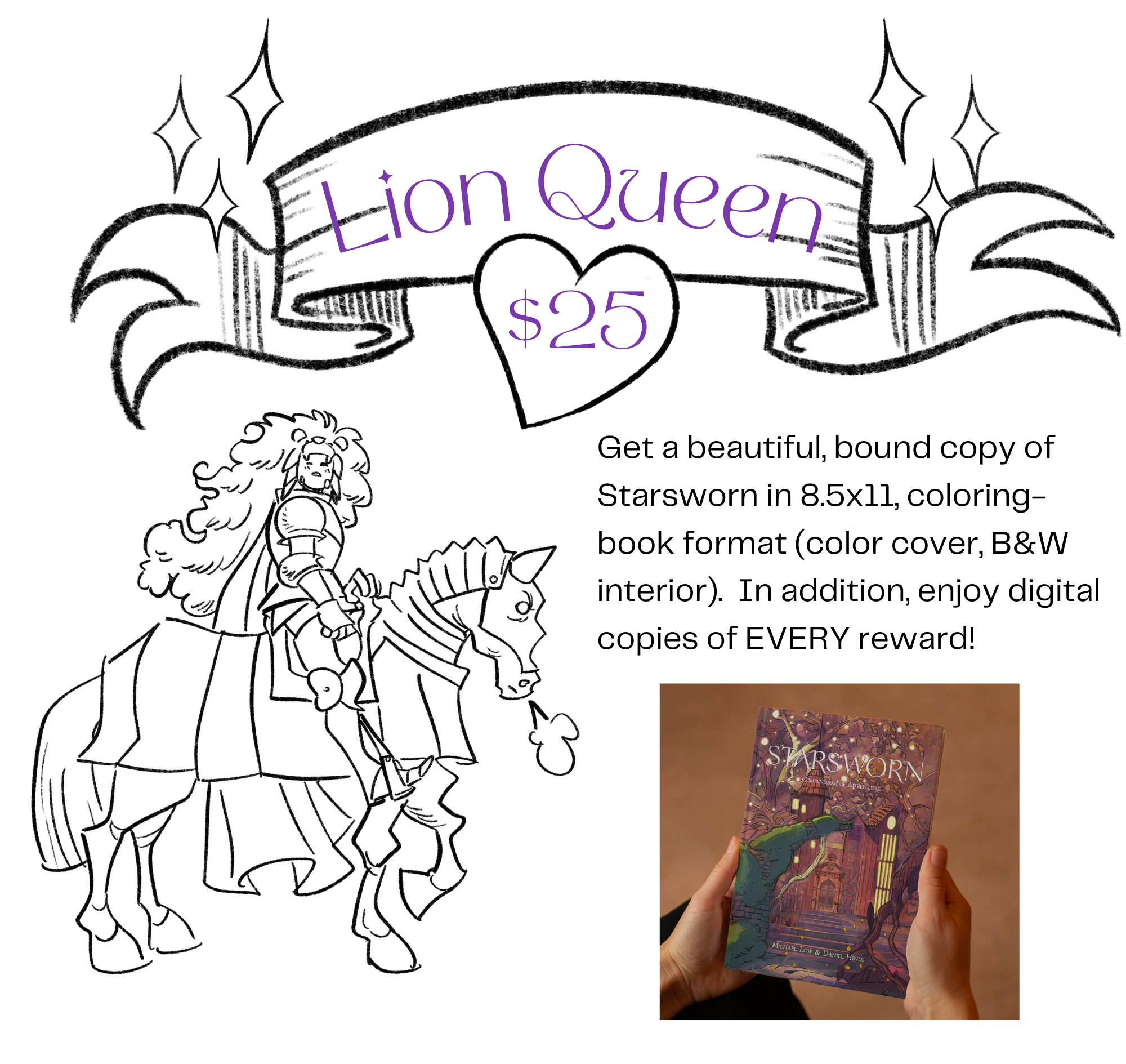 Starsworn - lion queen reward tier
