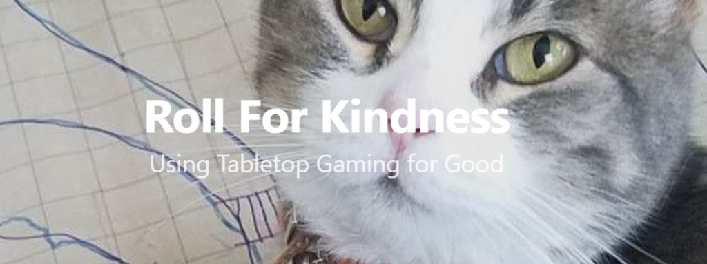 roll for kindness blog title image