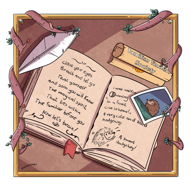 Finding familiars - first journal entry
