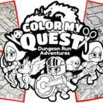 Dungeon Run Adventures - maps and logo