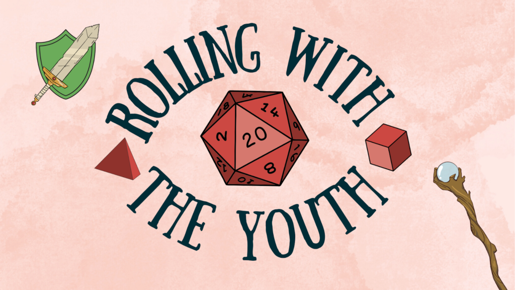 Rolling with the youth banner