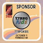 Ban This Book Fest 2025 Sponsor TTRPGkids October 11 Ferndale MI