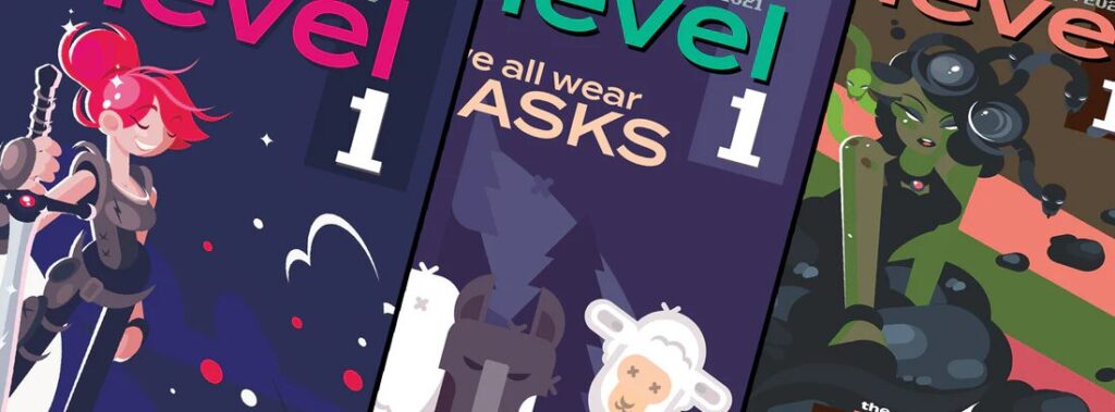 Level 1 anthology cover collages