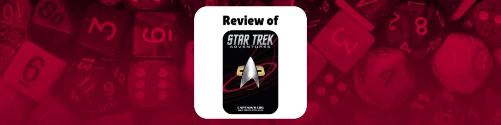 Review of Star Trek Adventures Captain's Log Solo Roleplaying Game