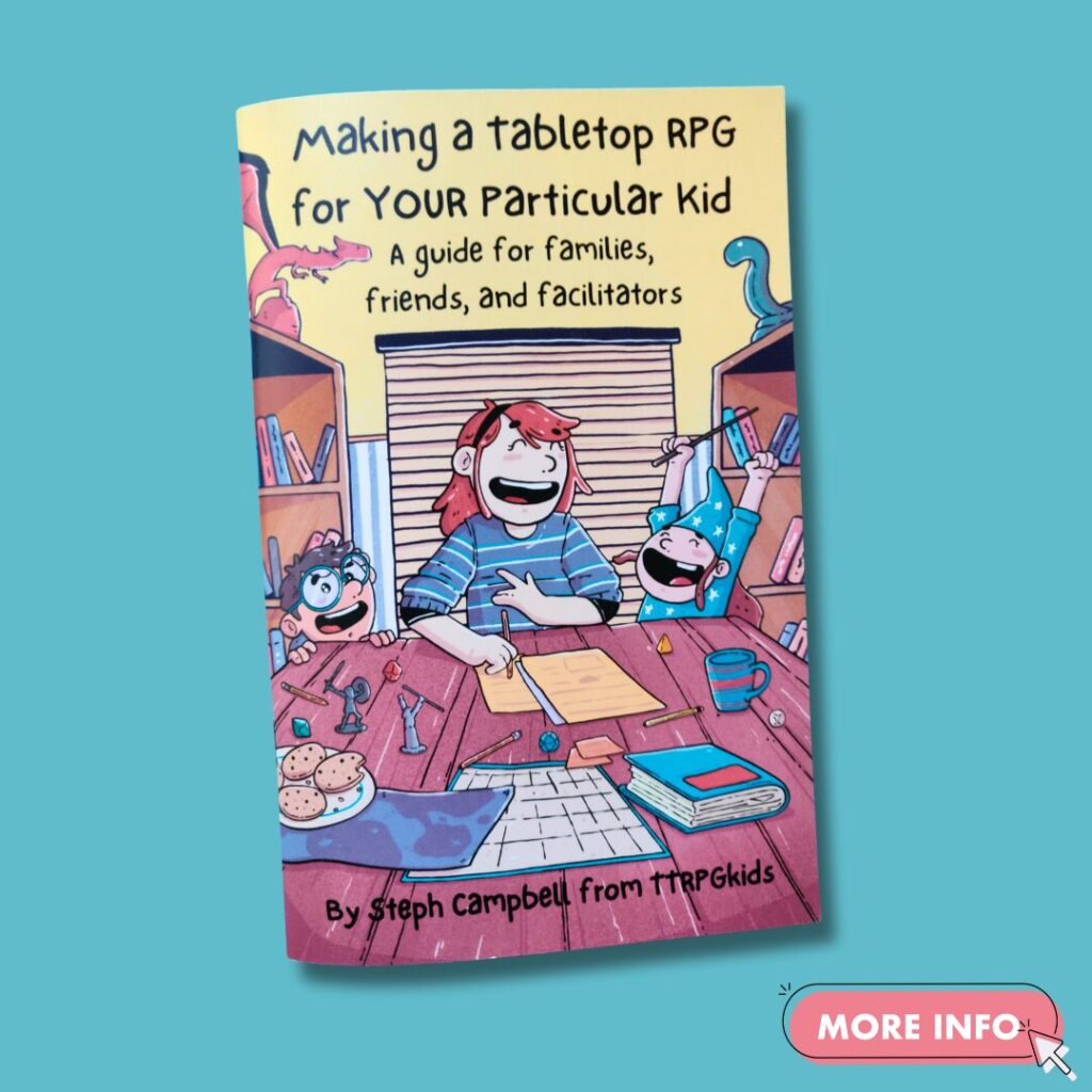 cover image for Making a Tabletop RPG for YOUR Particular Kid