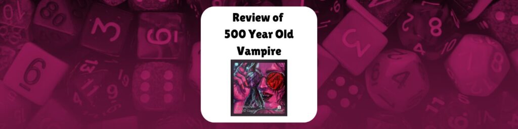 review of 500 year old vampire