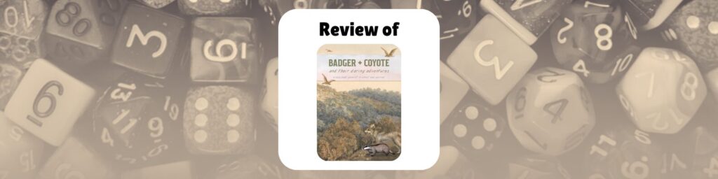reivew of Badger + Coyote