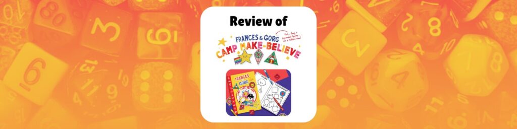 Frances & Ġorġ Camp Make-Believe!