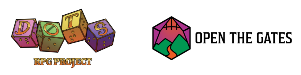Logos for
DOTS RPG Project
Open the Gates