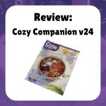 Review: Cozy Companion Vol 24 shows a photo of the cover of Cozy Companion vol 24
